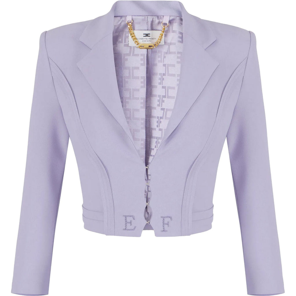 Giacche Donna Elisabetta Franchi - Giacca - Lilla-Gianni Foti