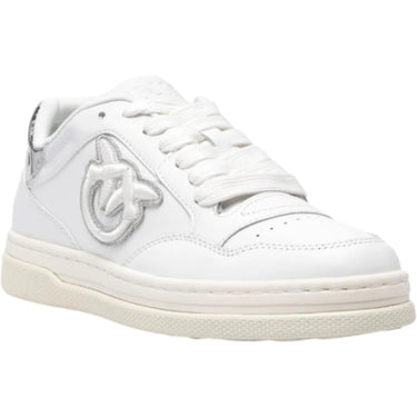Sneaker Donna Pinko - Sneaker Calf Leather/Mirror - Bianco