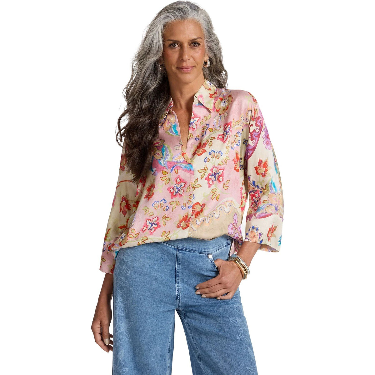 Bluse e camicie Donna Elena Miro' - Camicia - Bianco-Gianni Foti