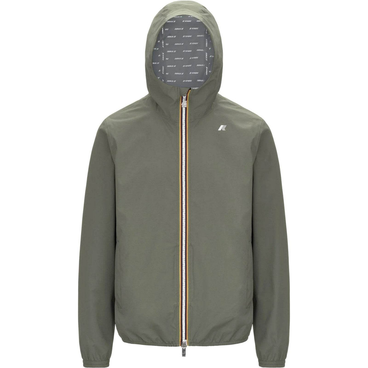 Giubbotti Uomo K-Way - Jack Eco Stretch Dot - Verde-Gianni Foti