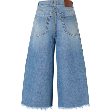 Bermuda Donna Pinko - Burkina Bermuda Denim Soft Tou - Blu