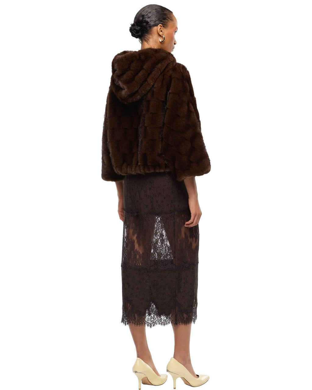 Pellicce Donna Pinko - Cadetia Cappa Aspen Aspetto Vi - Marrone