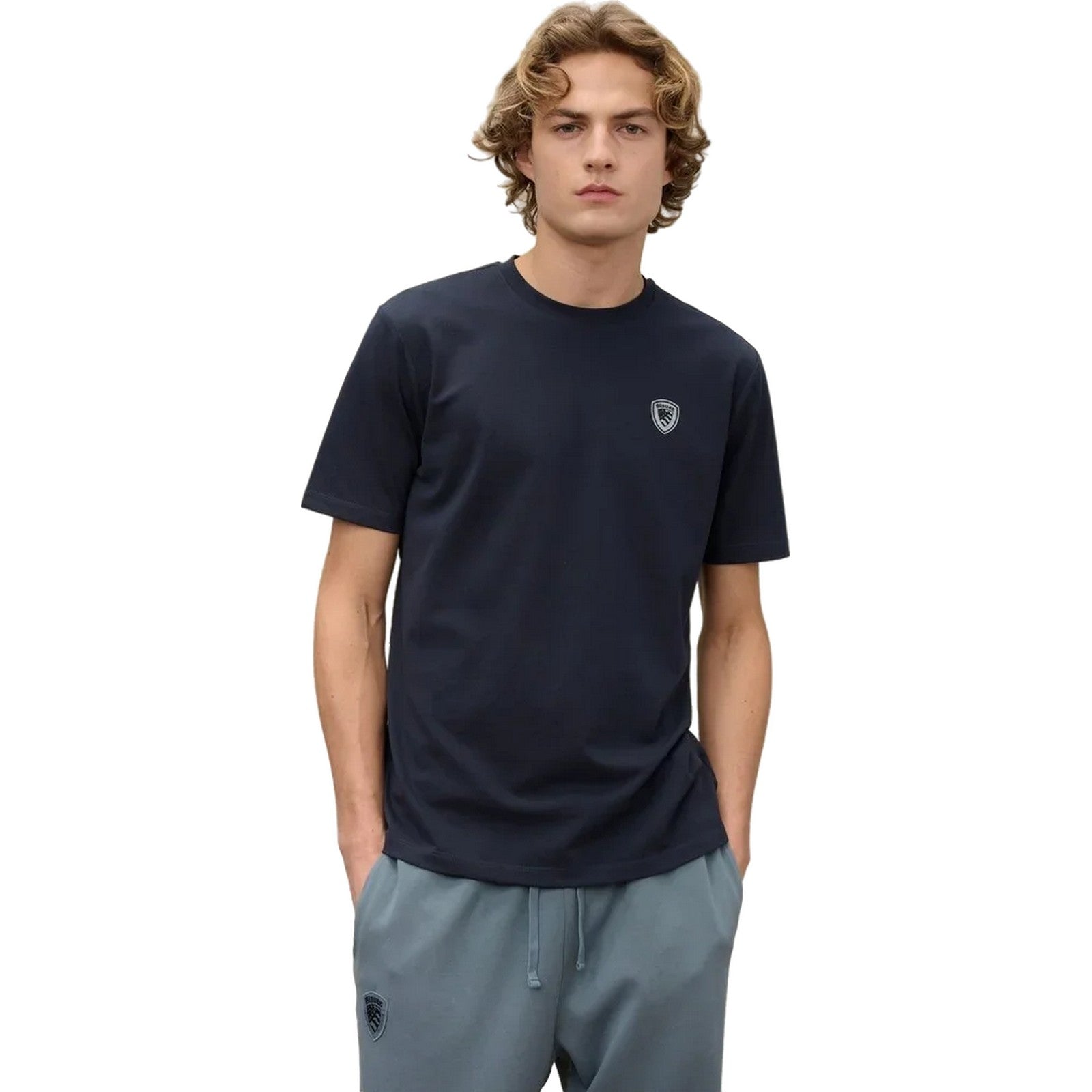 T-shirt Uomo Blauer - Jan - Blu di Blauer su Gianni Foti