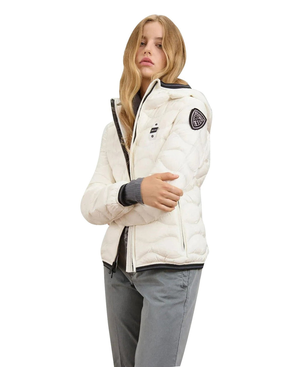 Giubbini Donna Blauer - Camelia - Panna