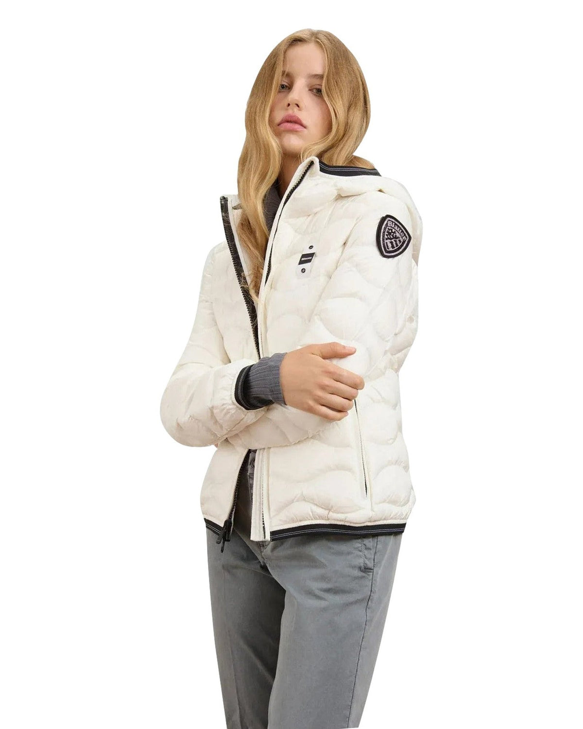 Giubbini Donna Blauer - Camelia - Panna