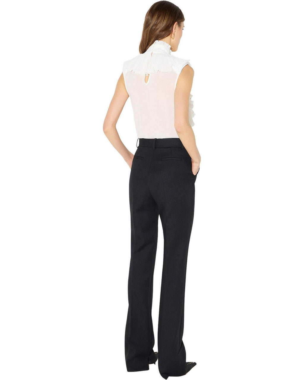 Body Donna Elisabetta Franchi - Camicia a body CB01067E2 - Avorio