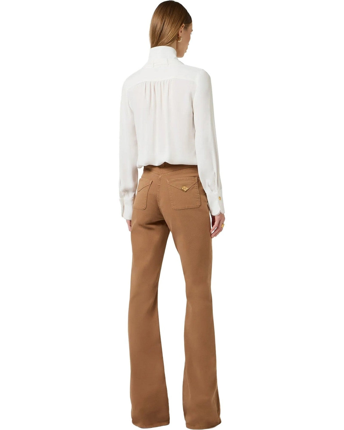 Bluse e camicie Donna Elisabetta Franchi - Camicia - Avorio