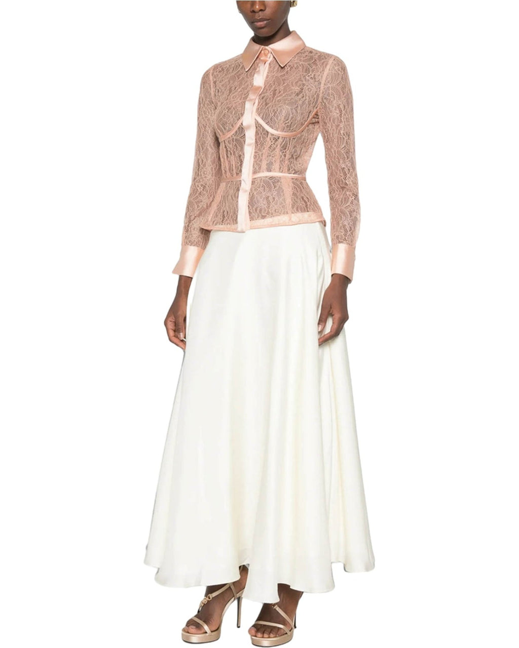 Camicie Donna Elisabetta Franchi - Camicia CA17966E2 - Cuoio