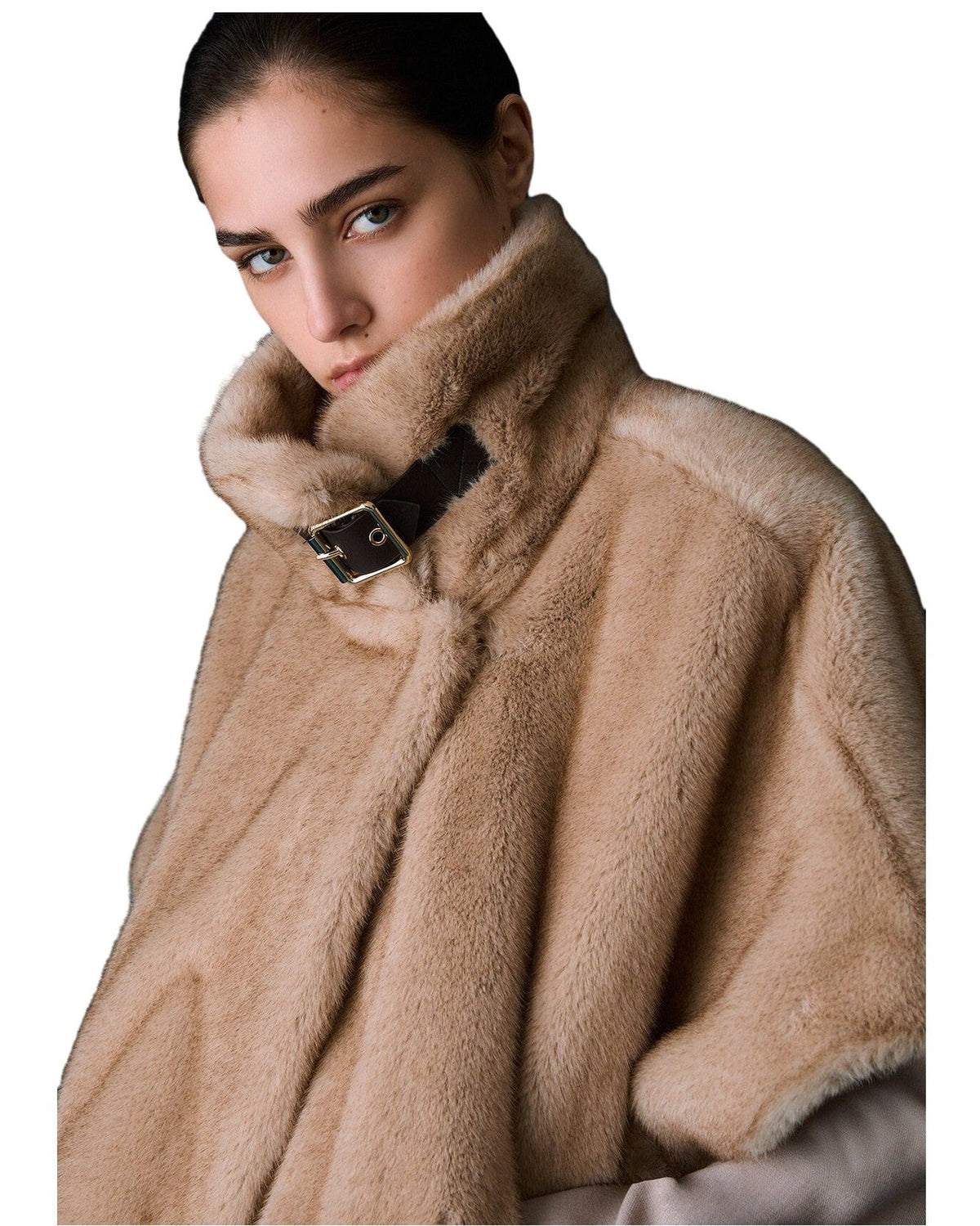 Giacconi Donna Liu Jo - Cappa In Ecopelo Sintetico - Beige