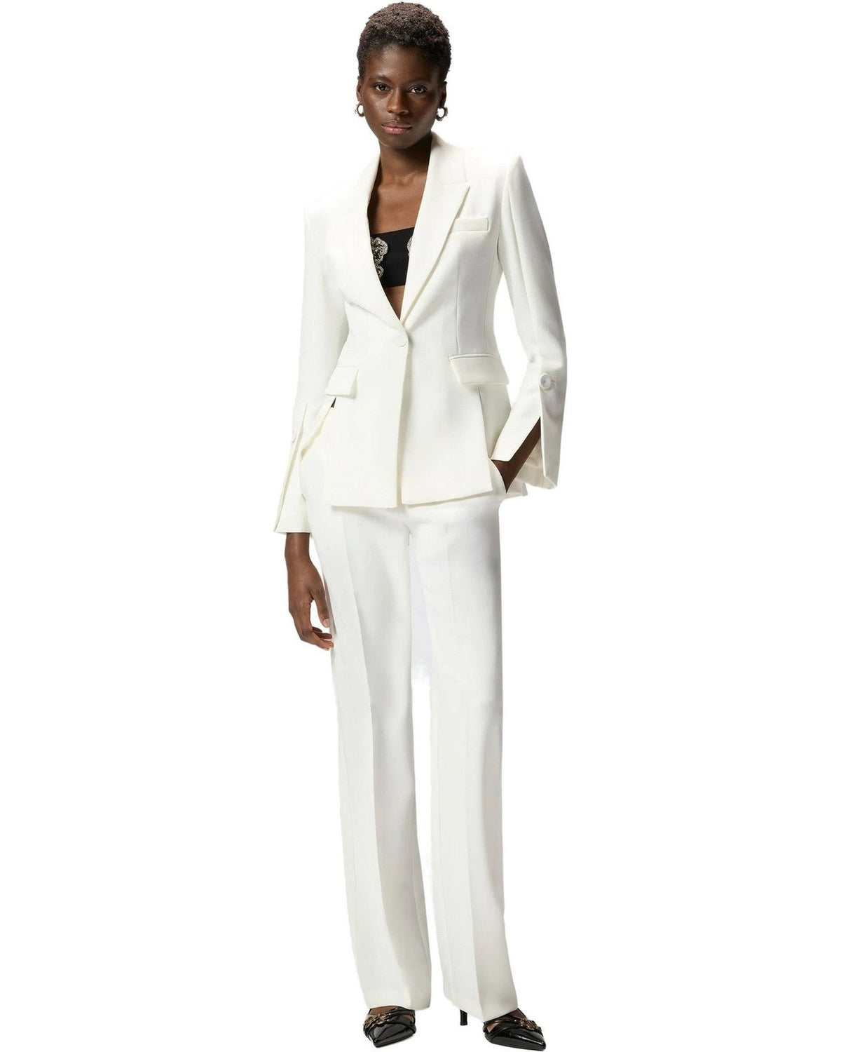 Giacche Donna Pinko - Carciofo Giacca Canvas Tecnico - Bianco