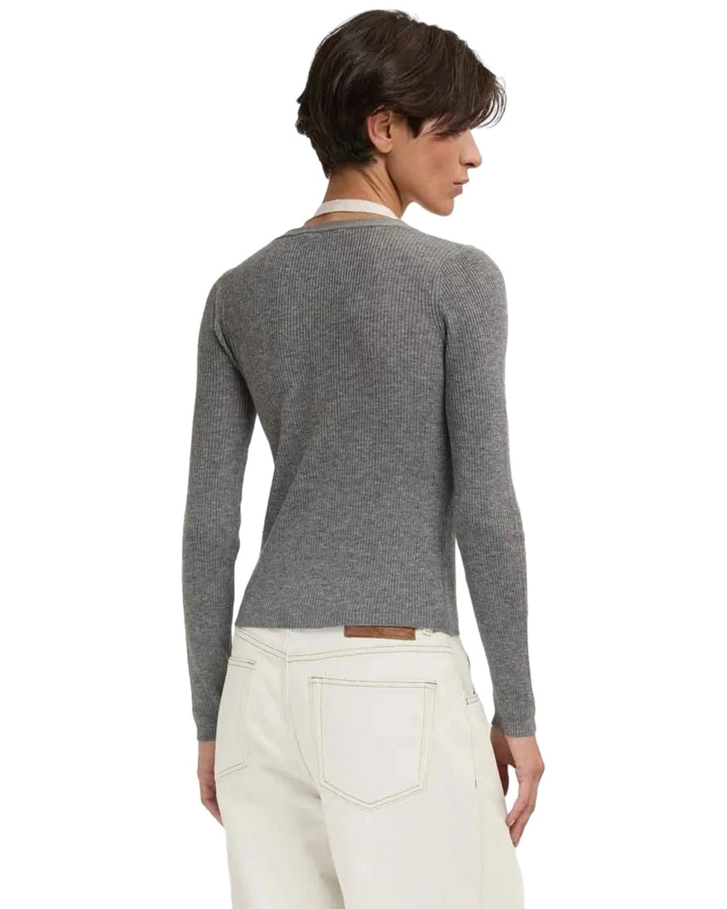 Cardigan Donna Eleh - Cardigan EFWY260008 - Grigio