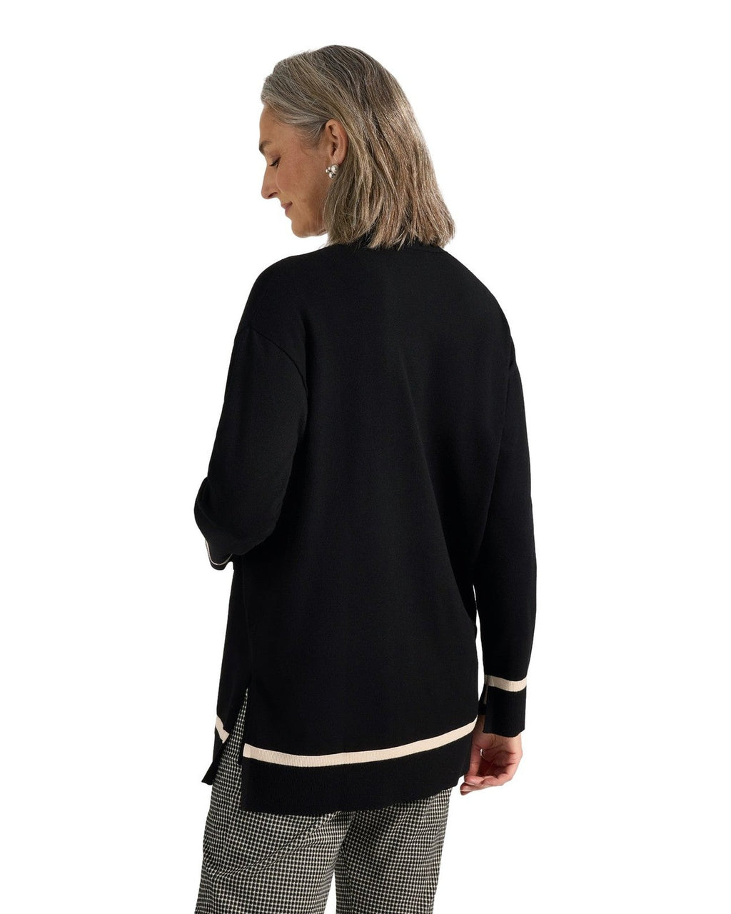 Cardigan Donna Elena Mirò - Cardigan M037Z0 - Nero