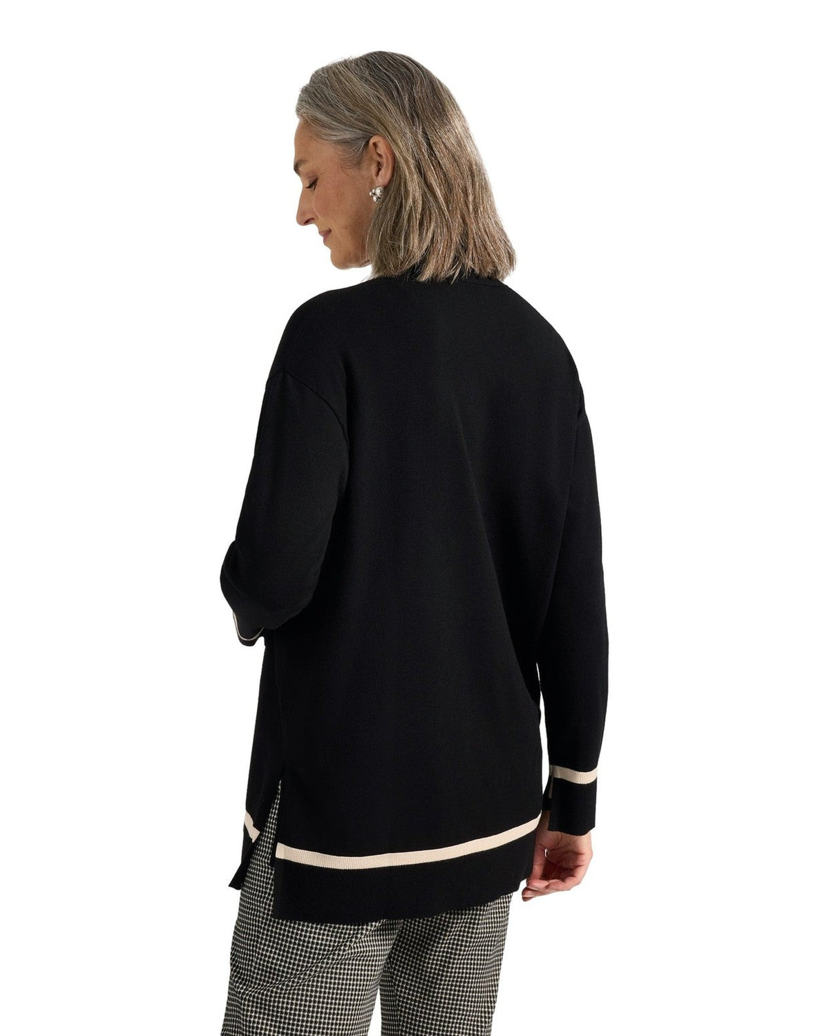 Cardigan Donna Elena Mirò - Cardigan M037Z0 - Nero