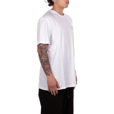 T-shirt Uomo Gcds - Logo Lounge Ss T-Shirt - Bianco-Gianni Foti