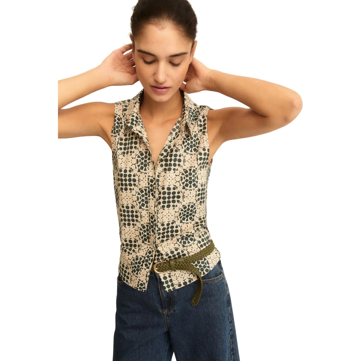 Canotte e top Donna Emme - Top - Verde-Gianni Foti