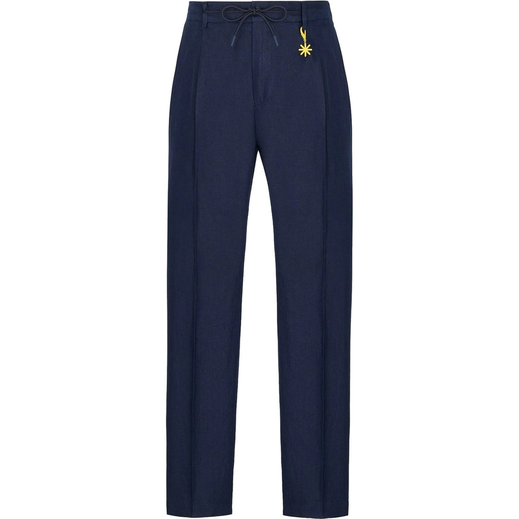 Pantaloni Uomo Manuel Ritz - Pantalone - Blu-Gianni Foti