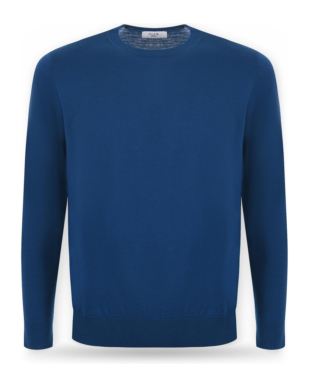 Maglioni Uomo Claq - G/C F. 14 100% Merinos Superfin CQ9200001 - Denim
