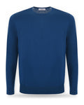 Maglioni Uomo Claq - G/C F. 14 100% Merinos Superfin CQ9200001 - Denim