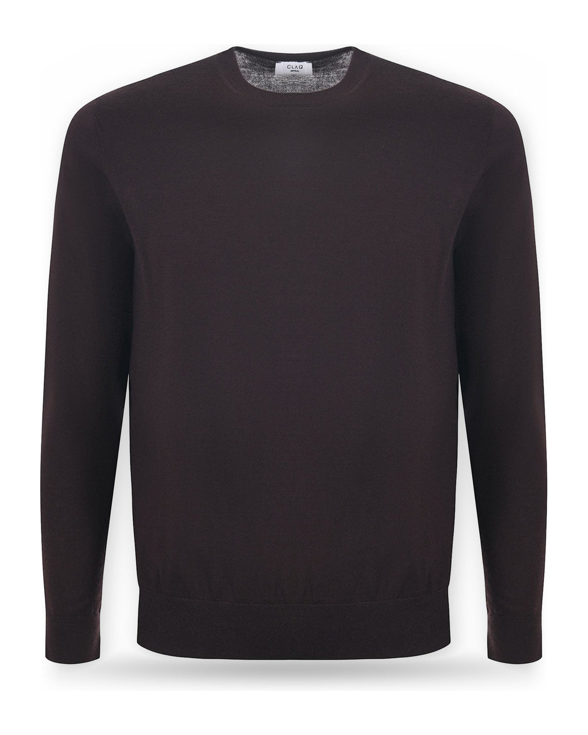 Maglioni Uomo Claq - G/C F. 14 100% Merinos Superfin CQ9200001 - Testa di Moro