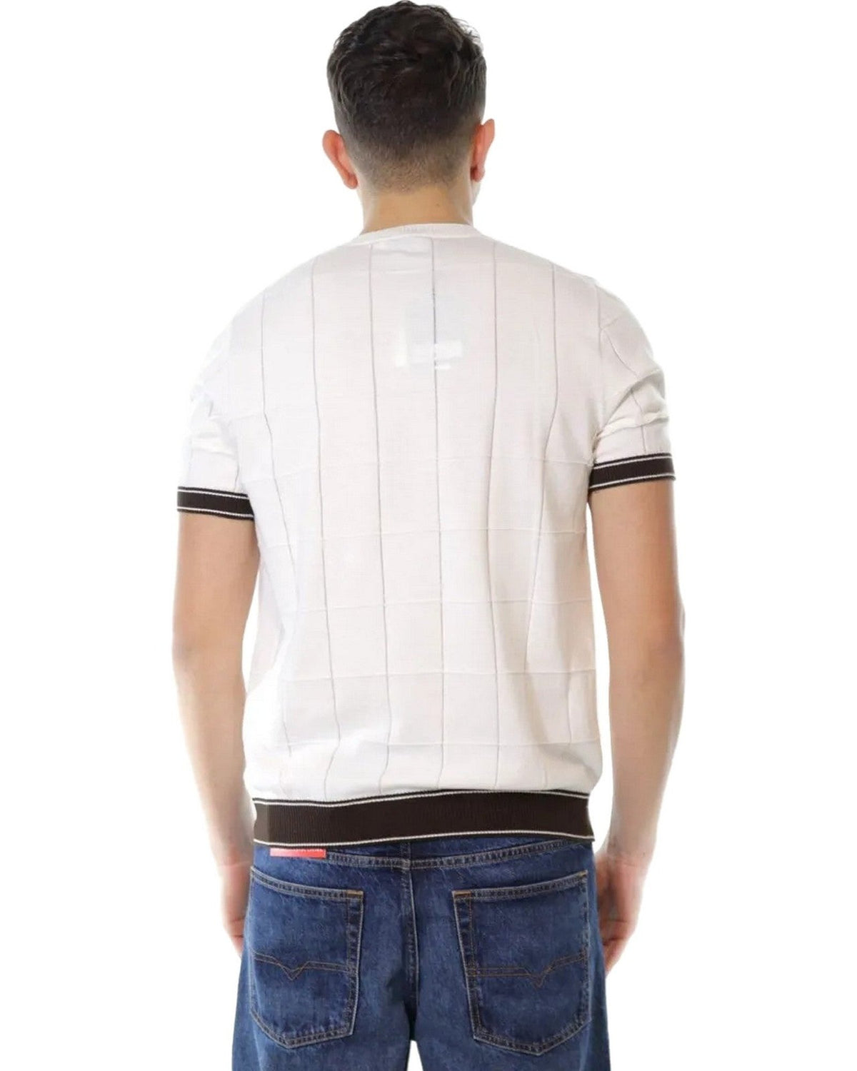Maglie Uomo Claq - G/C F. 14 100% Cotone Giza Co - Bianco