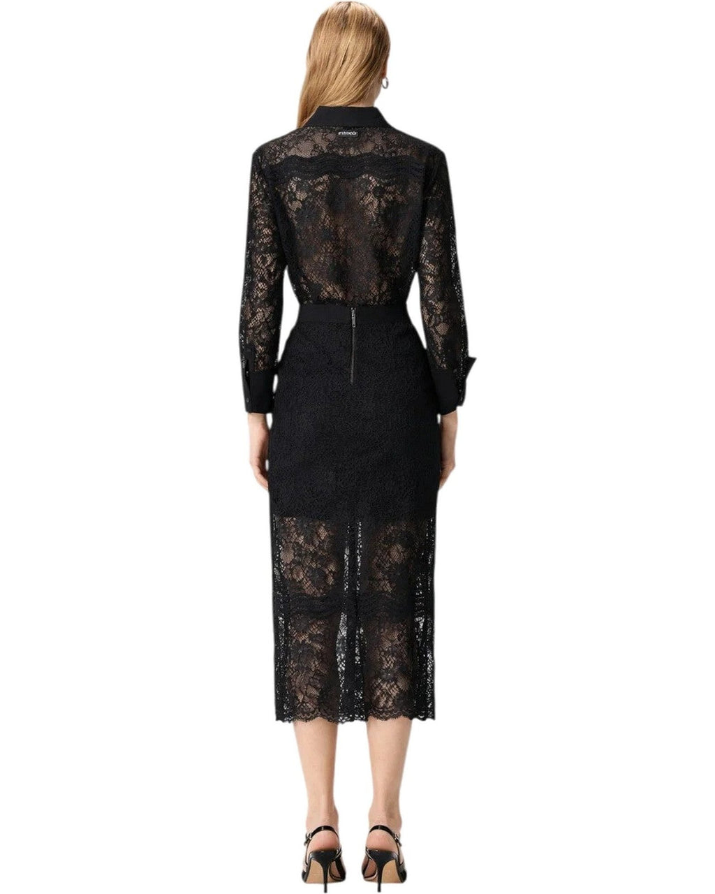 Bluse e camicie Donna Pinko - Coline Camicia Pizzo Rebrode - Nero