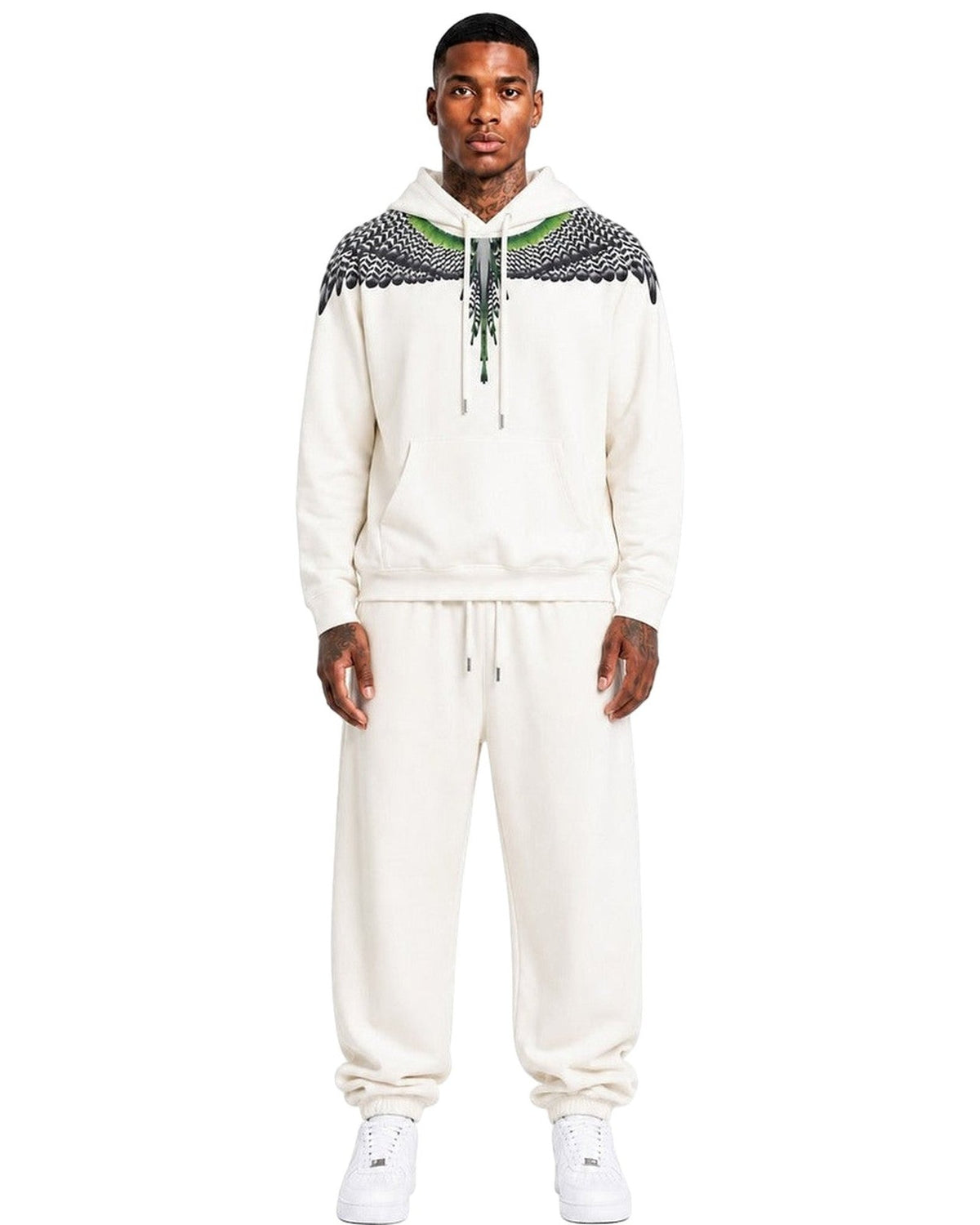 Felpe con cappuccio Uomo County of Milan - Hoodie Man F6CMMAHS037 - Cocco