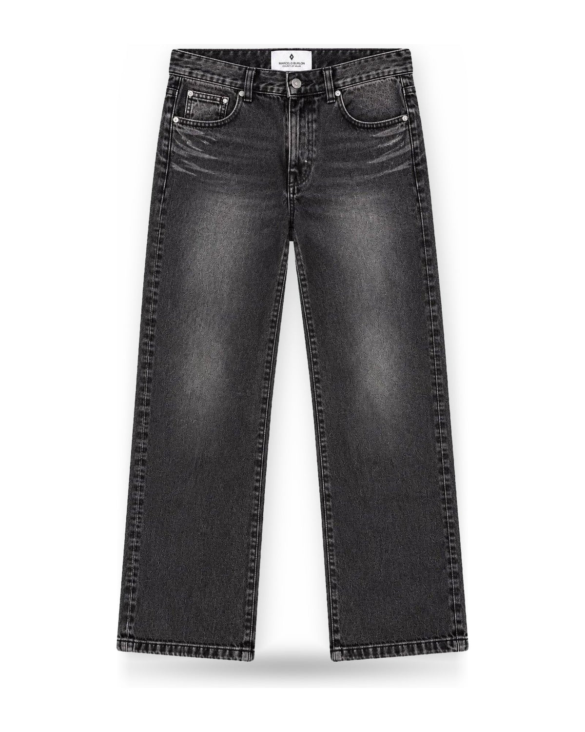 Jeans Uomo County of Milan - Jeans Man F6CMMADP033 - Denim Nero
