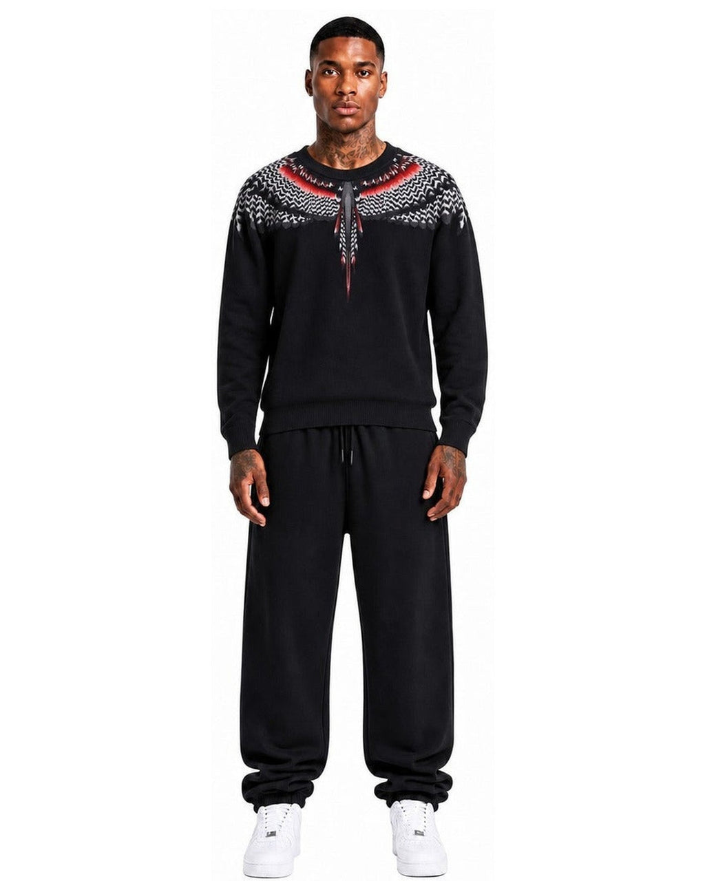 Felpe senza cappuccio Uomo County of Milan - Sweatshirt Man F6CMMASW039 - Nero