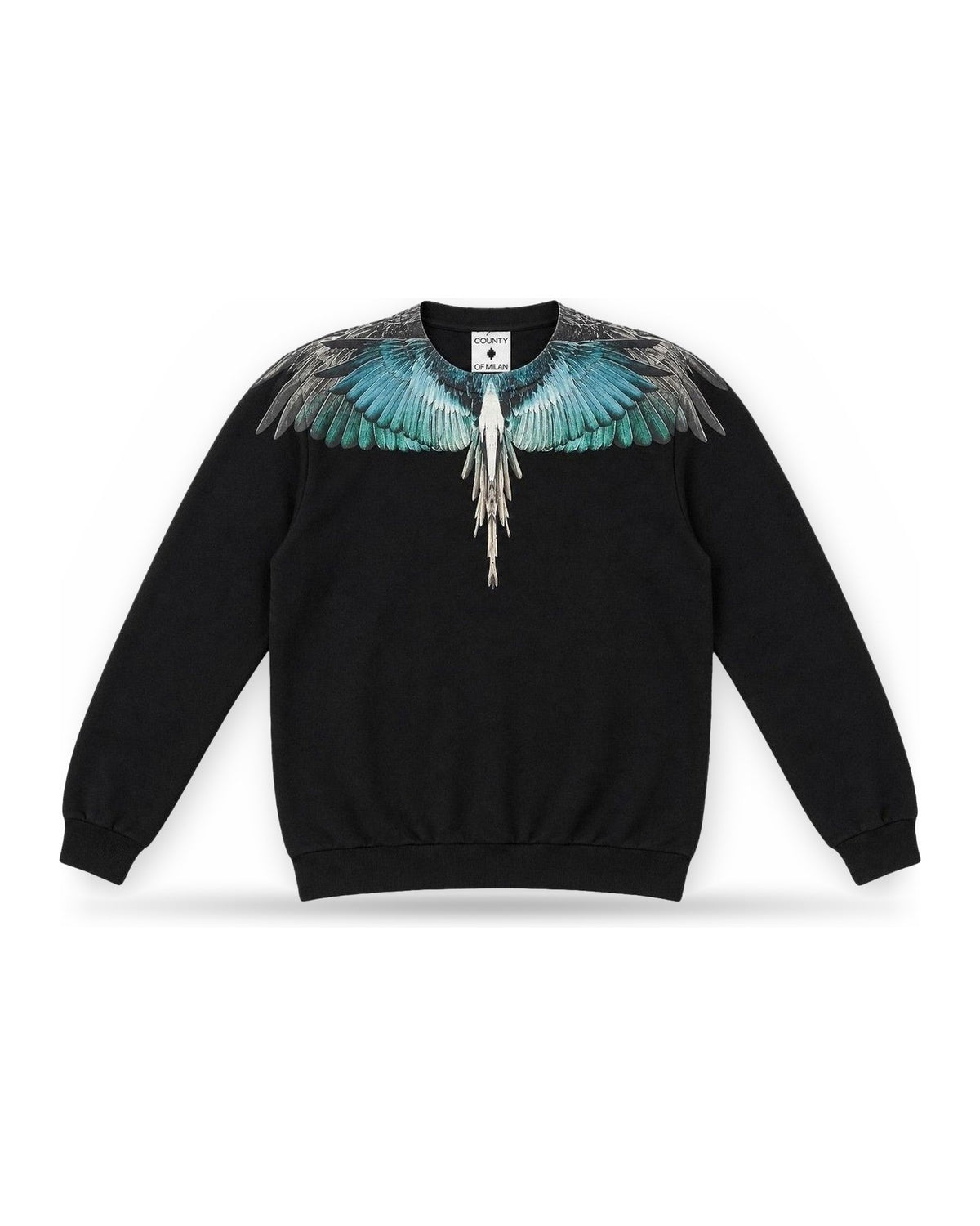 Felpe senza cappuccio Uomo County of Milan - Sweatshirt Man F6CMMASW055 - Nero