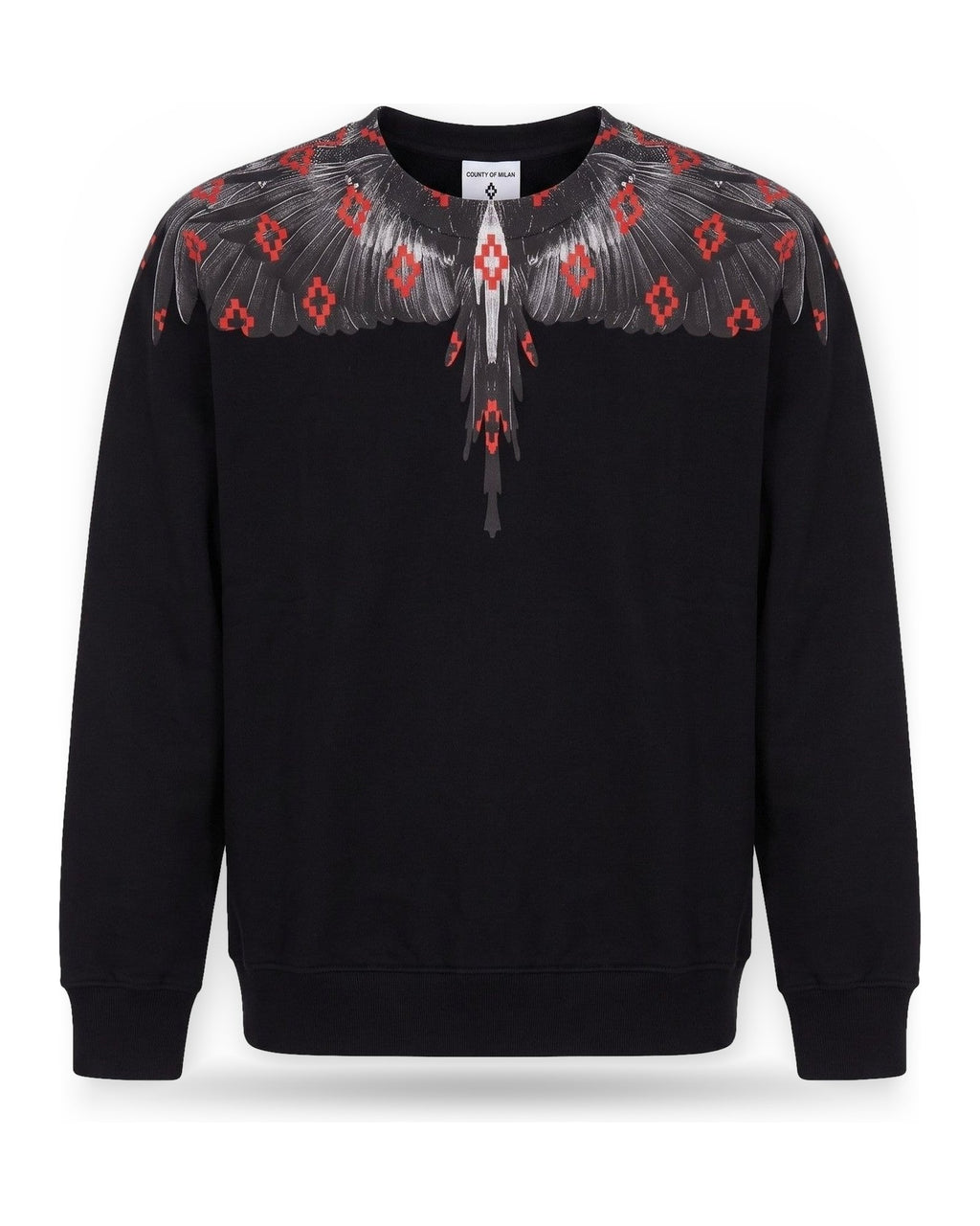 Felpe senza cappuccio Uomo County of Milan - Sweatshirt Man F6CMMASW068 - Nero