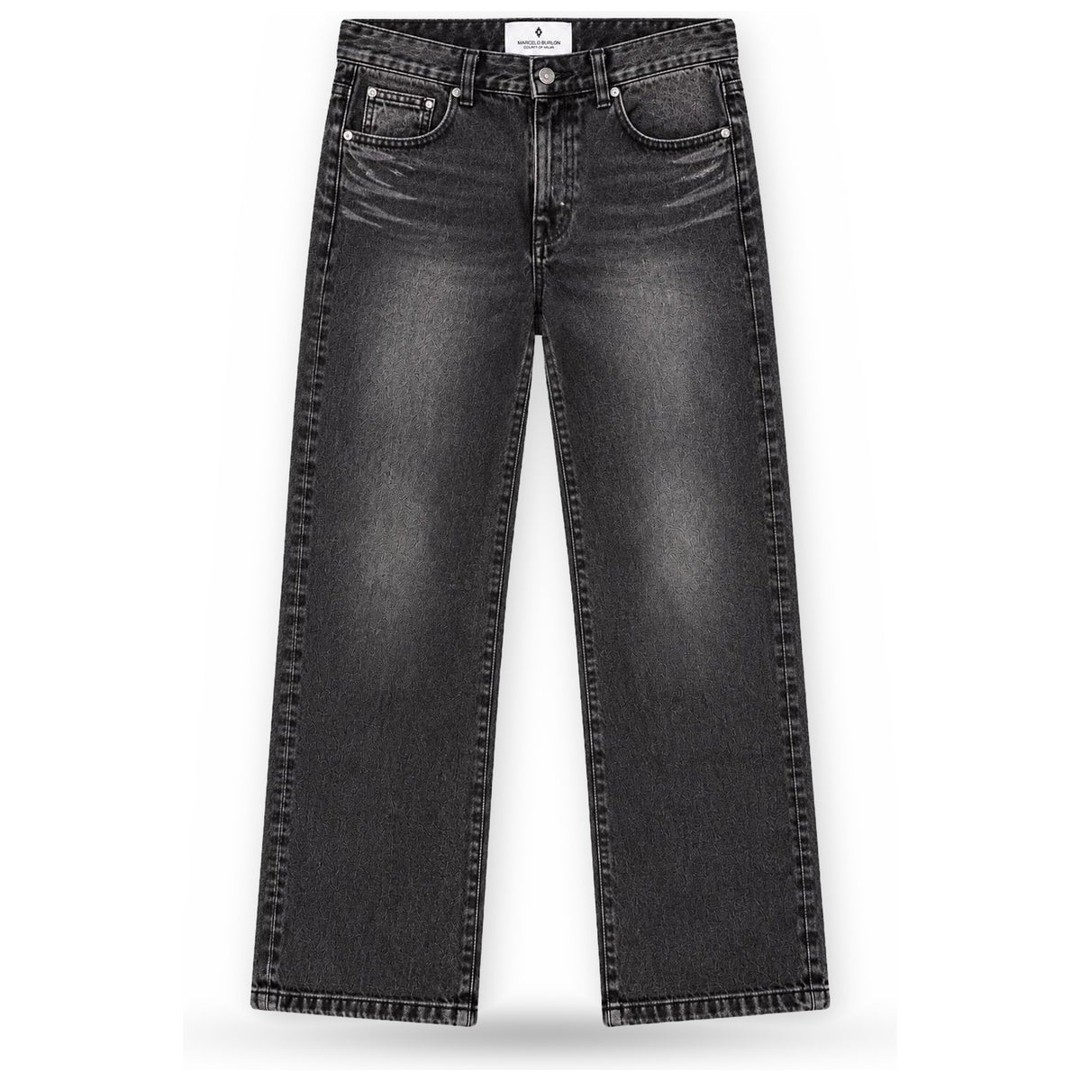 Jeans Uomo County of Milan - Jeans Man F6CMMADP033 - Denim Nero