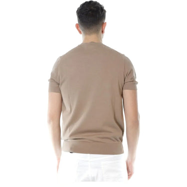 T-shirt Uomo Claq - G/C F. 14 100% Cotone Giza Pun - Grigio