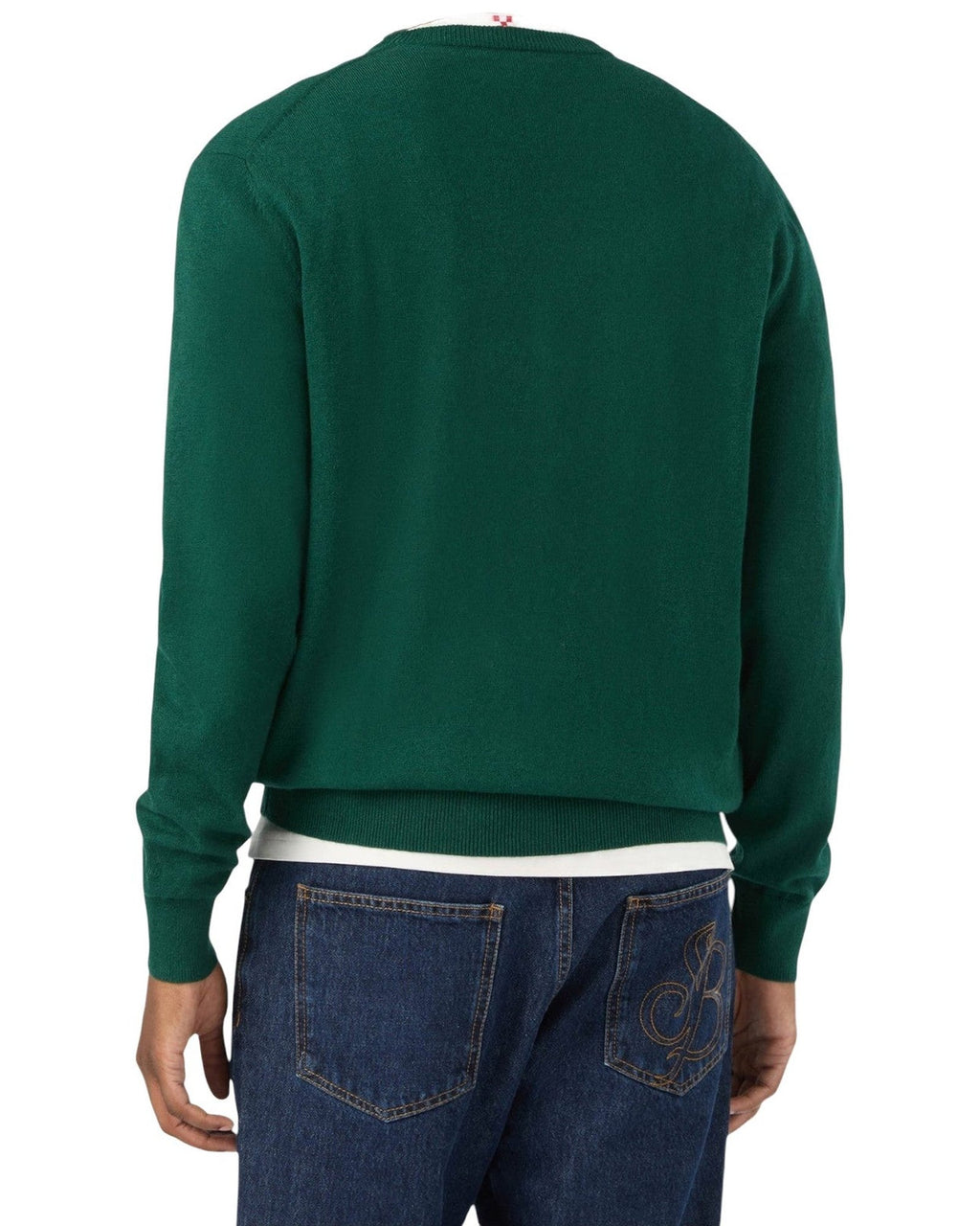Maglioni Uomo Mc2 Saint Barth - Crew Neck Light Sweater Scrooge Pago 51 - Verde