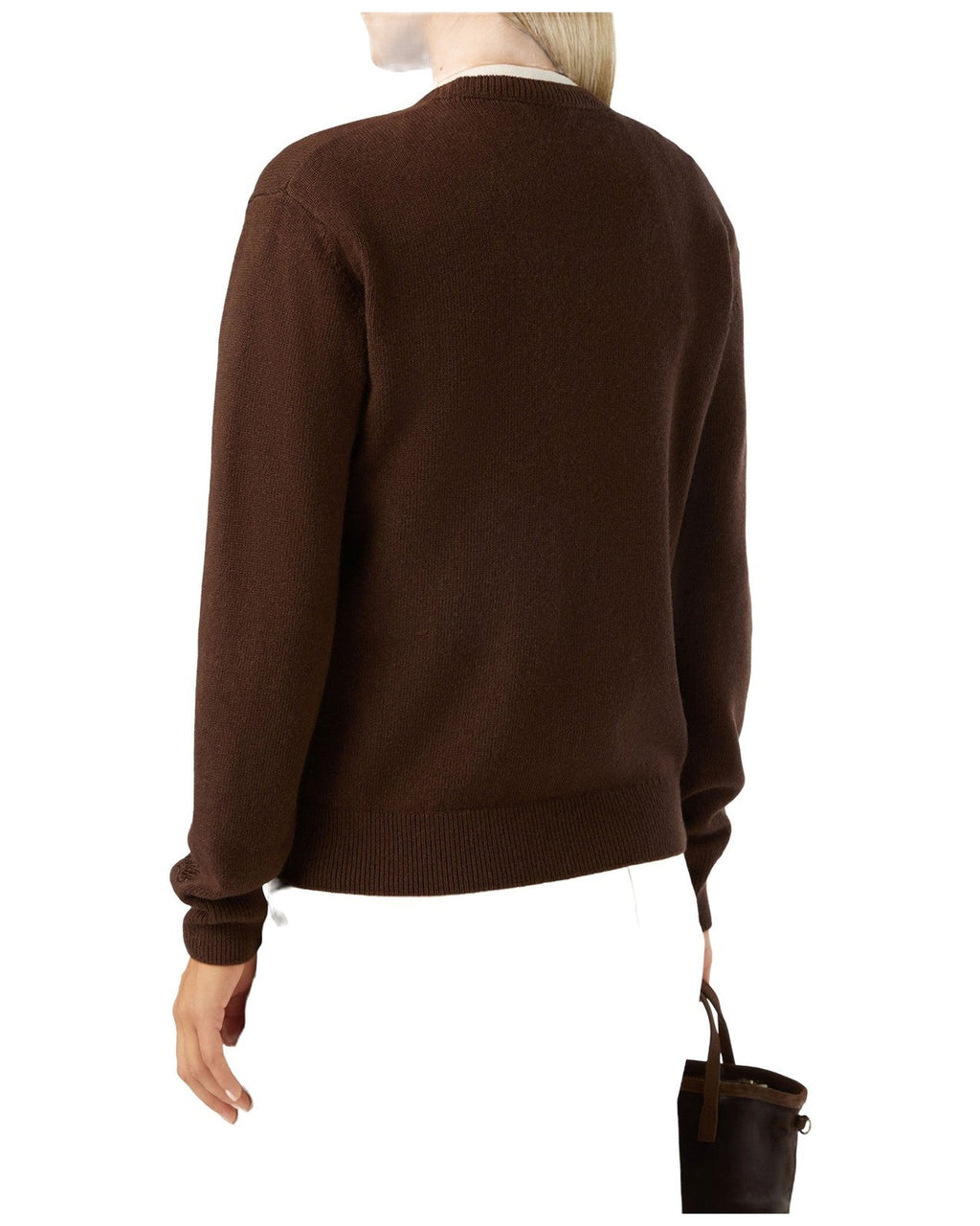 Maglioni Donna Mc2 Saint Barth - Crewneck Jumper Miss Stancata 18 - Marrone