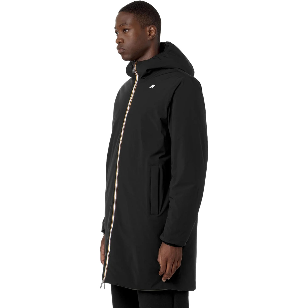 Giubbotti Uomo K-Way - Jacob St Warm Double - Nero-Gianni Foti