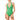 Costumi interi Donna Mc2 Saint Barth - Breasted Halter One Piece - Verde - Gianni Foti