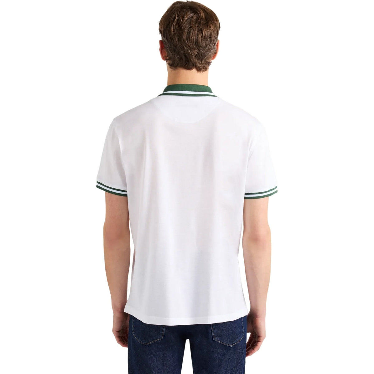 Polo Uomo Harmont & Blaine - Polo fascia contrasto - Bianco