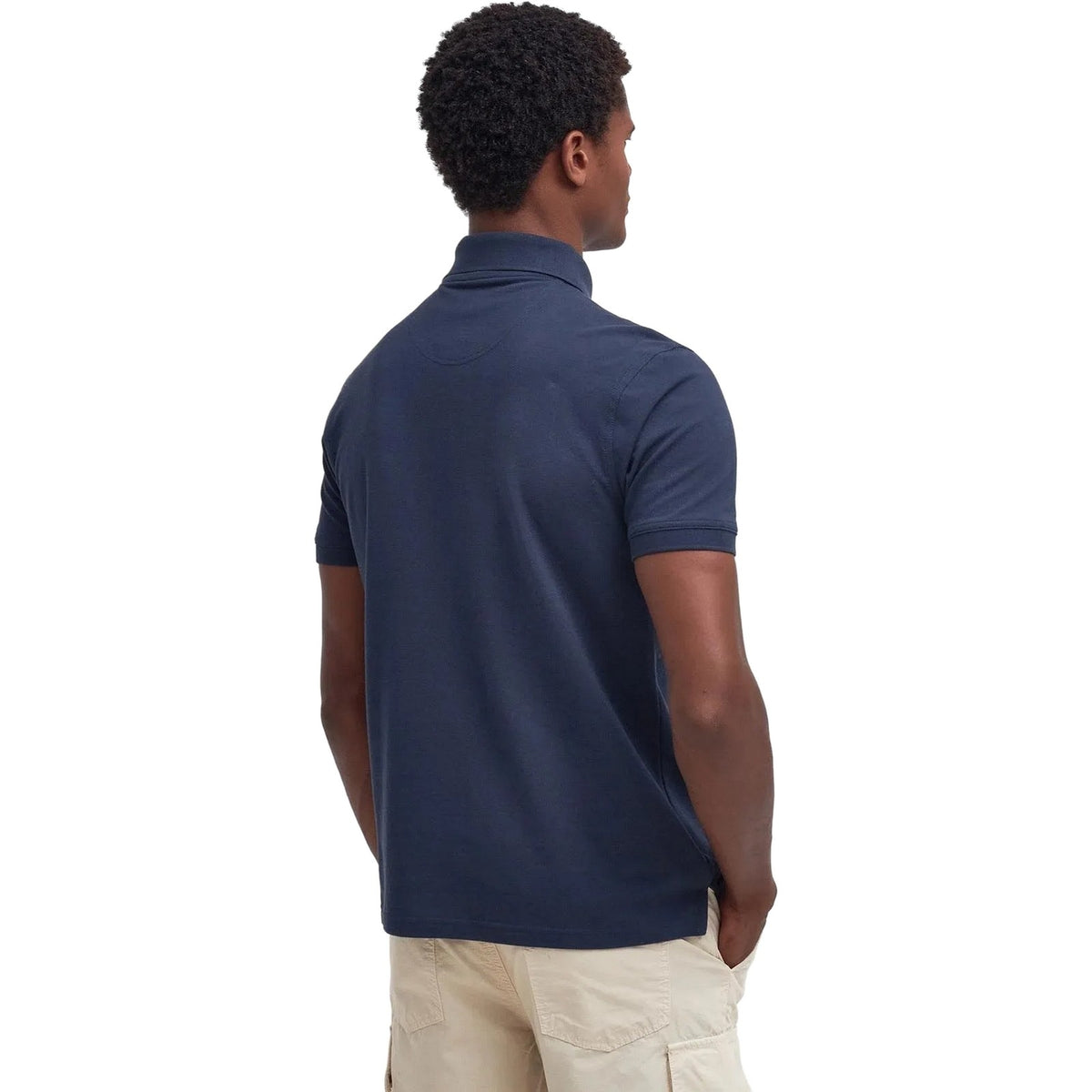 Polo Uomo Barbour - Lightweight Sports Polo Shirt - Blu-Gianni Foti
