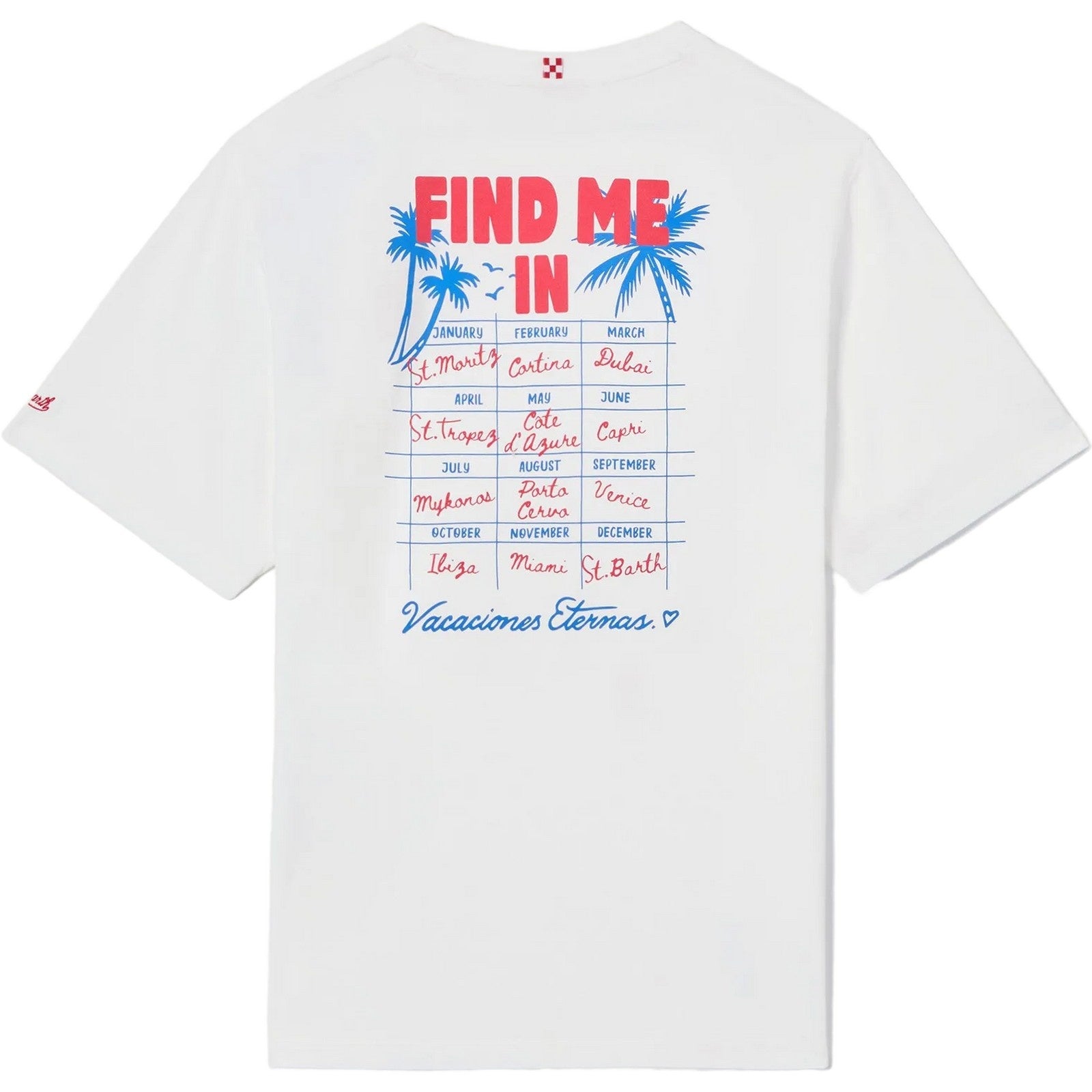 T-shirt Uomo Mc2 Saint Barth - Man Oversize T-Shirt - Bianco di Mc2 Saint Barth su Gianni Foti