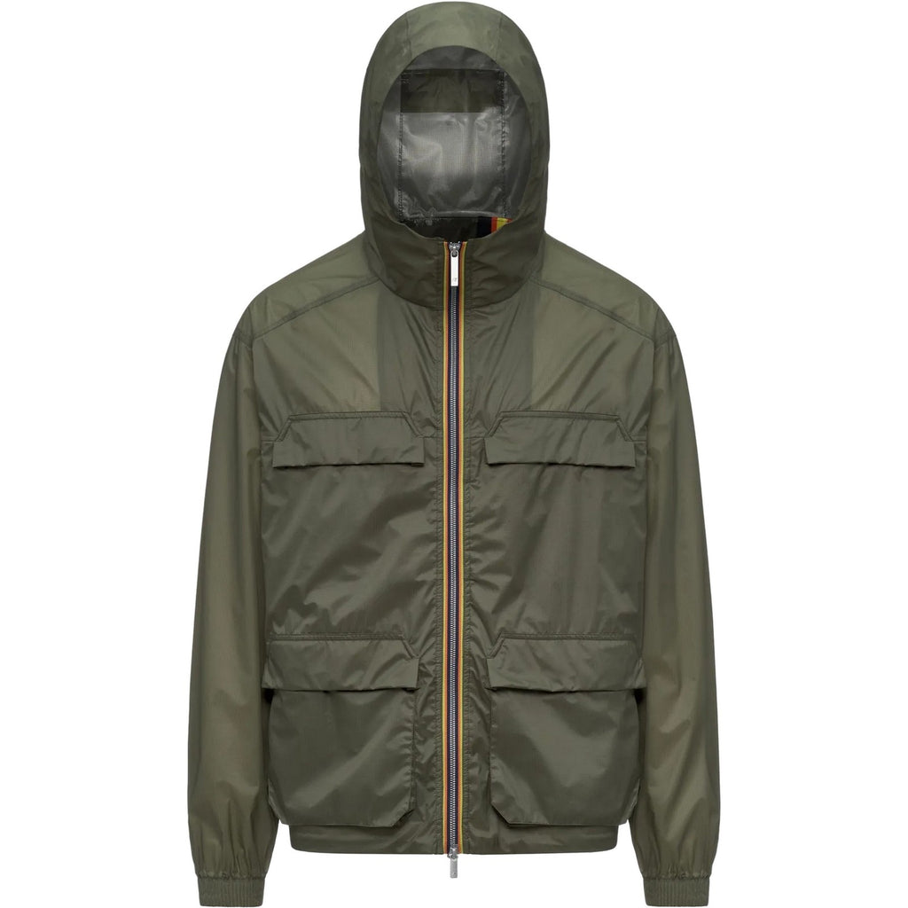 Giubbini Uomo K-Way - Clad Extra Light 3L - Verde-Gianni Foti