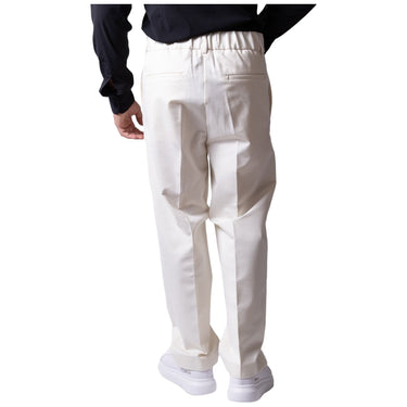 Pantaloni Uomo Daniele Alessandrini - Aston Martin DA127P002-LY0013 - Bianco