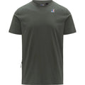 T-shirt Uomo K-Way - Leonide - Verde-Gianni Foti