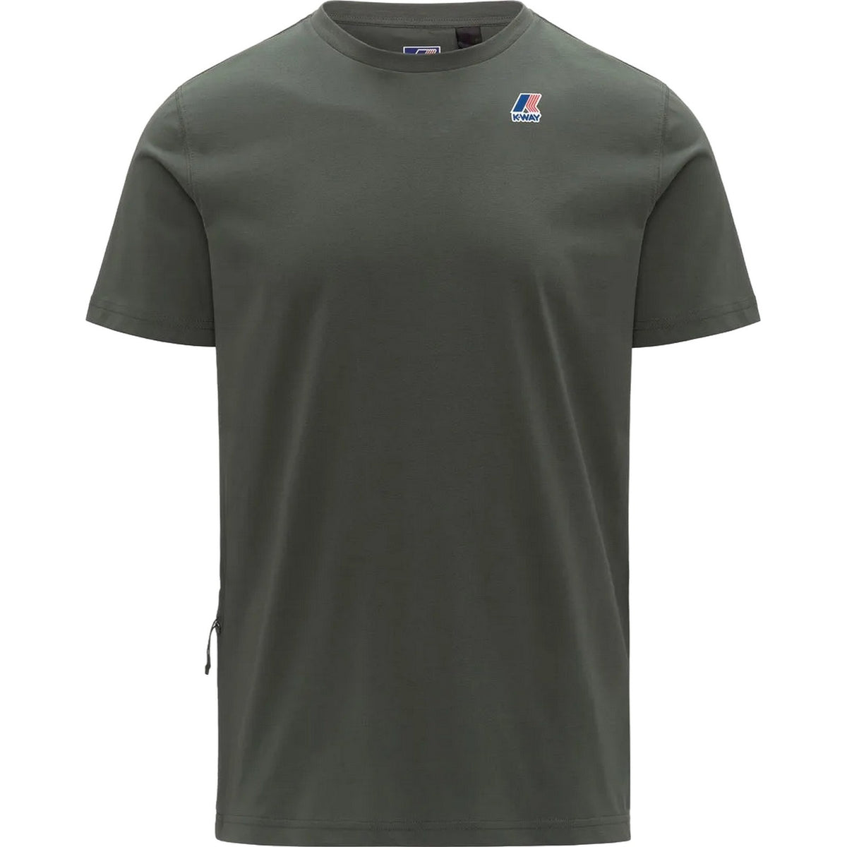 T-shirt Uomo K-Way - Leonide - Verde-Gianni Foti