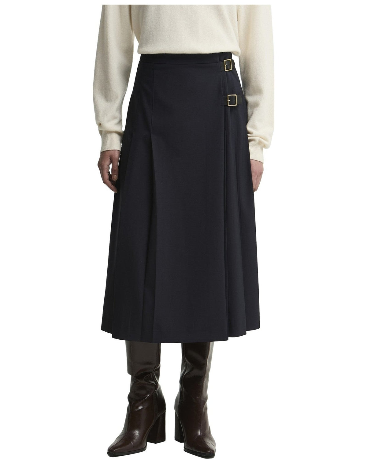 Gonne casual Donna Barbour - Delilah Midi Skirt - Blu
