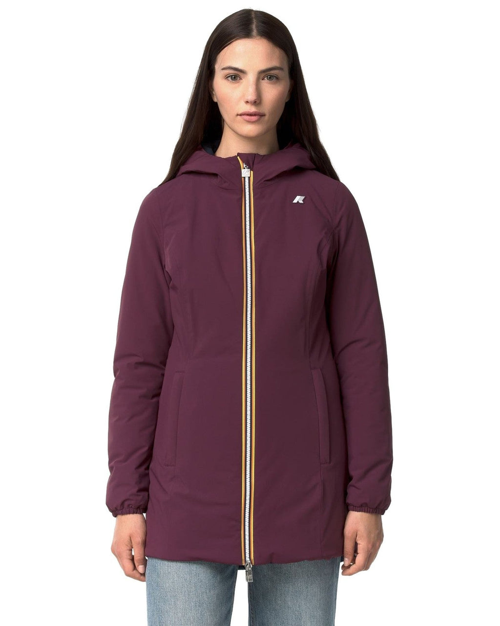 Giubbotti Donna K-Way - Denise St Warm Double - Bordeaux