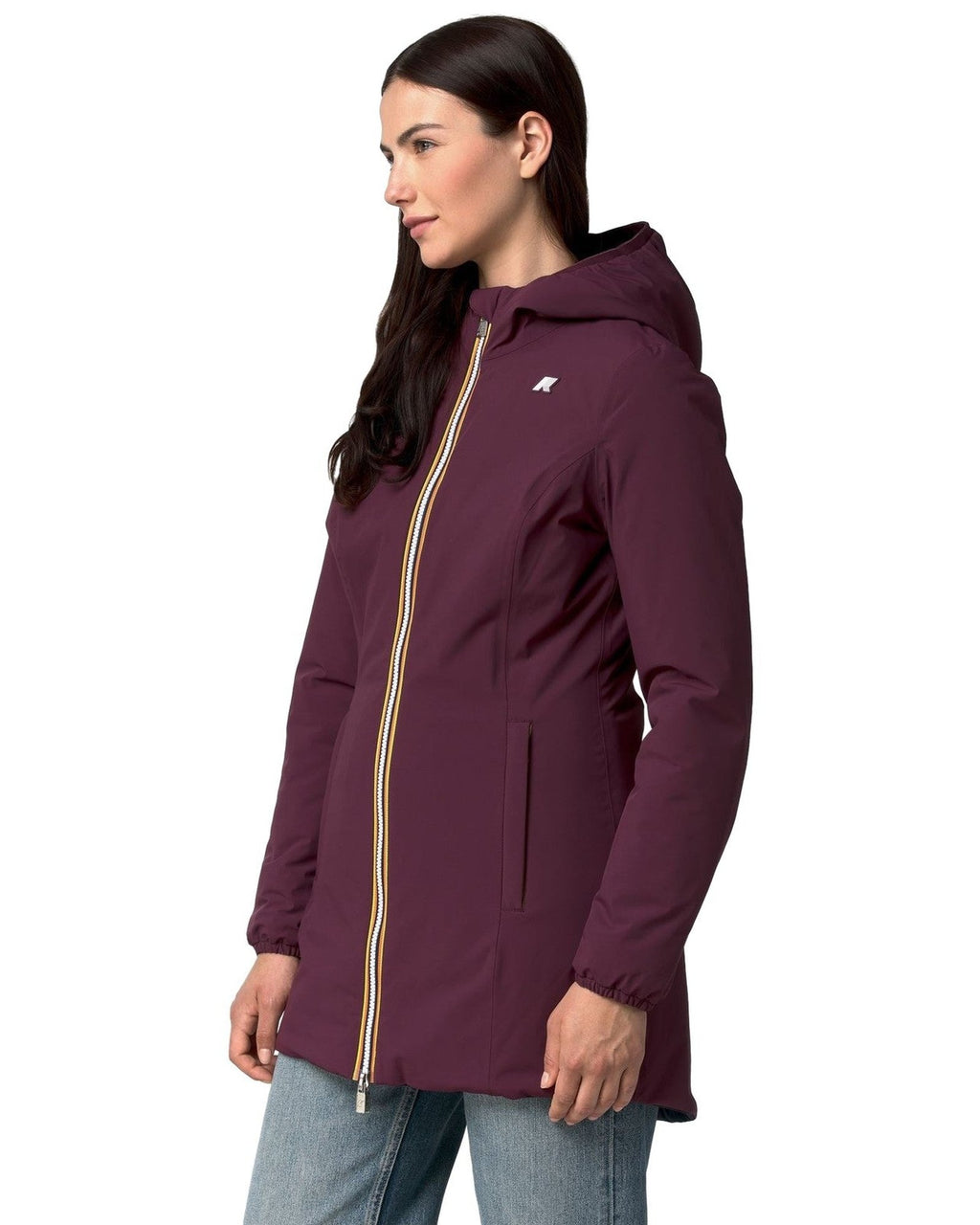Giubbotti Donna K-Way - Denise St Warm Double - Bordeaux