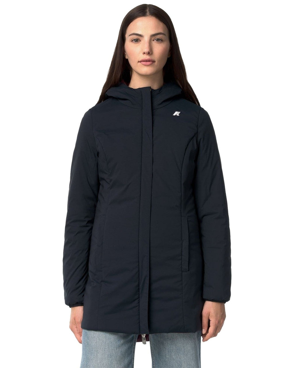 Giubbotti Donna K-Way - Denise St Warm Double - Bordeaux
