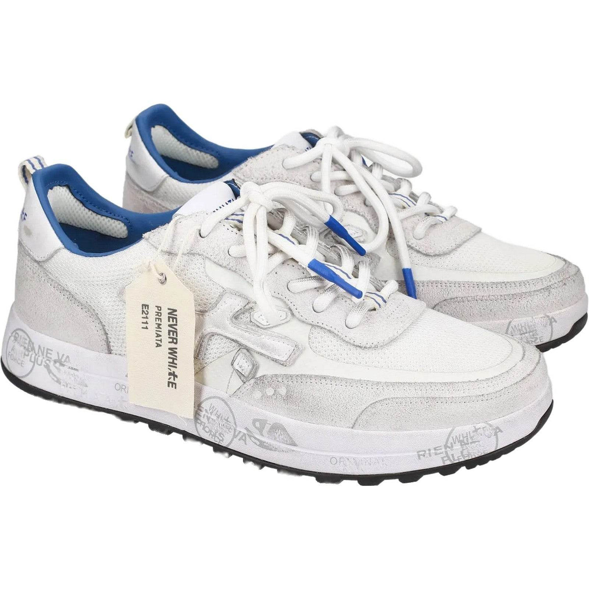 Sneaker Uomo Premiata - Nous - Bianco-Gianni Foti