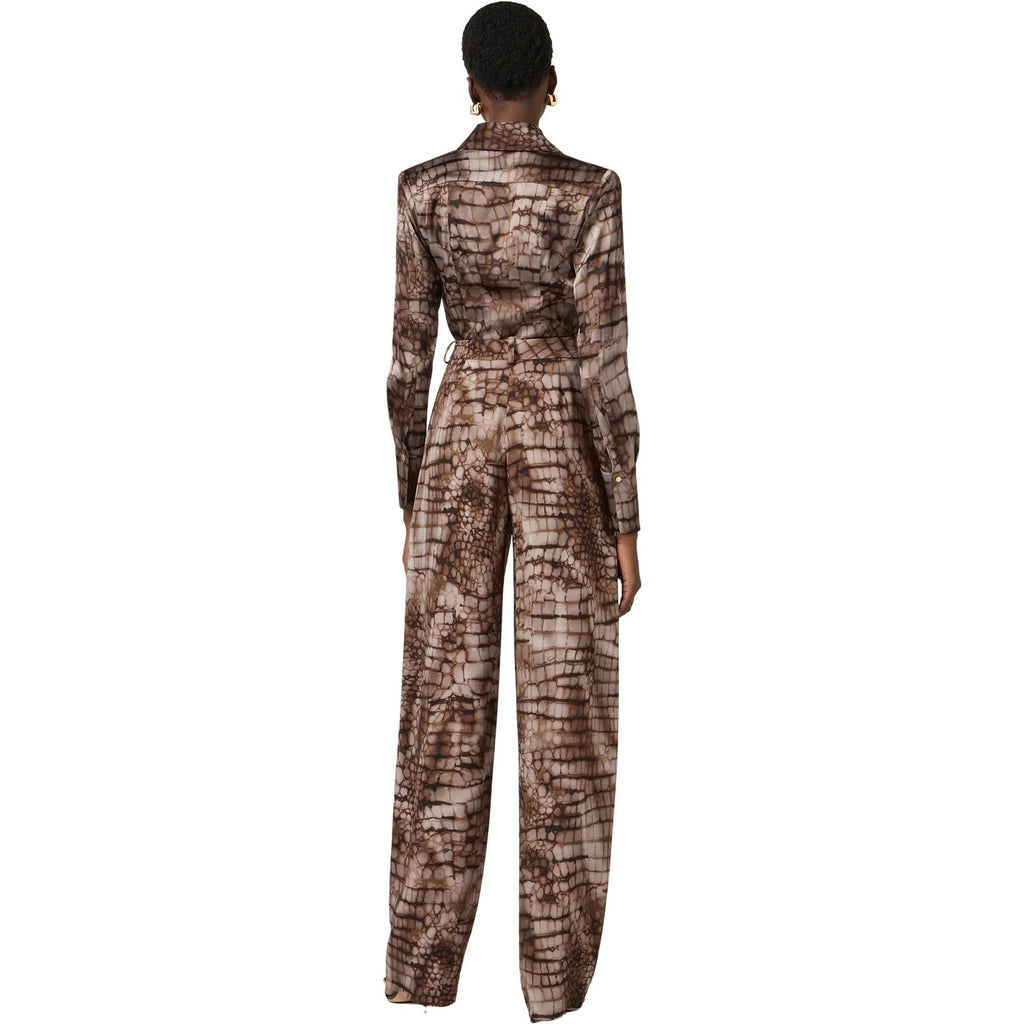 Pantaloni Donna Elisabetta Franchi - Pantalone - Marrone