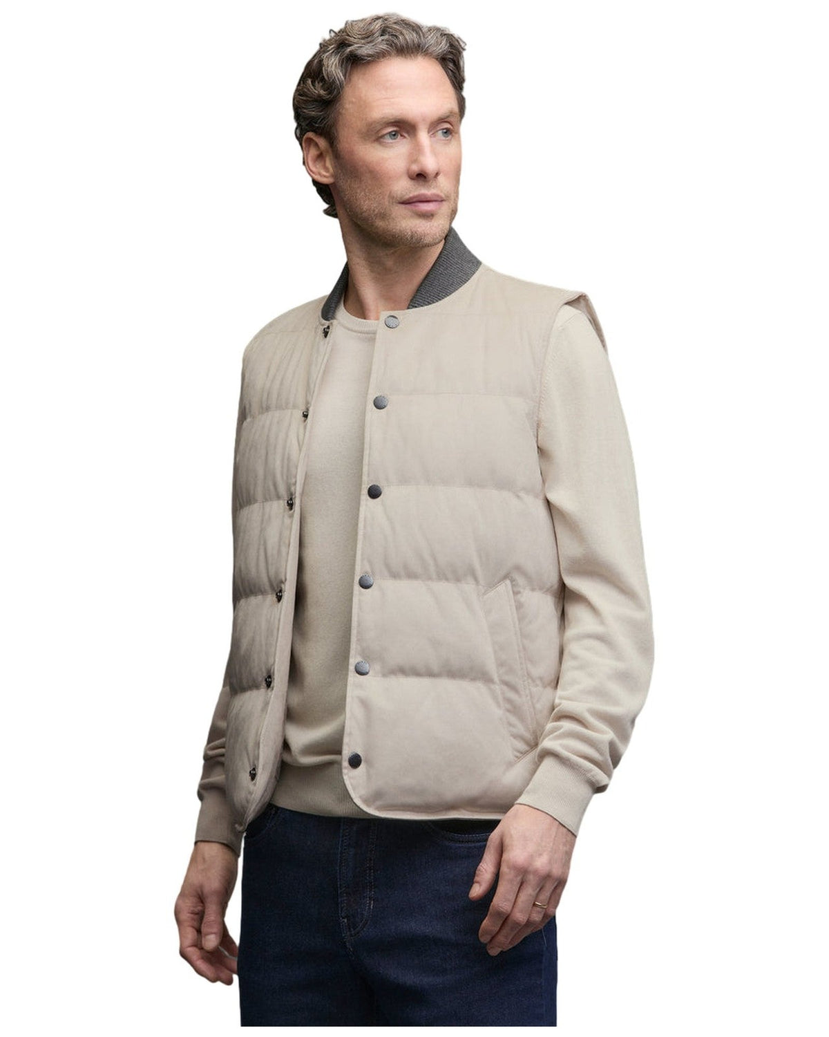 Gilet Uomo Digel - Erie - Panna